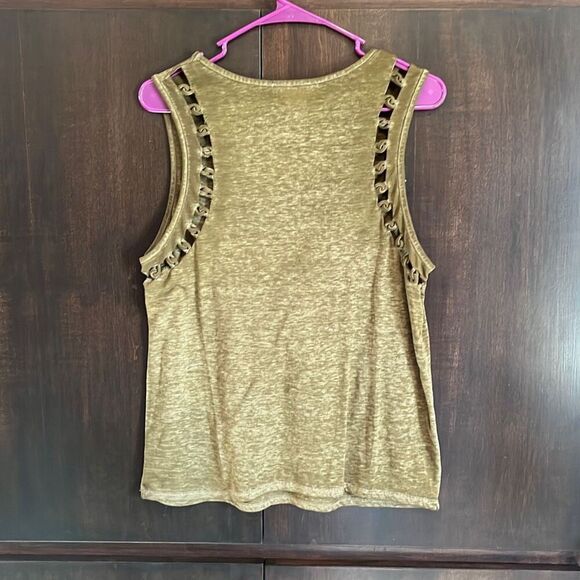 Youth In Revolt Country Road Take Me Home Sleeveless Top Medium - Picture 3 of 6